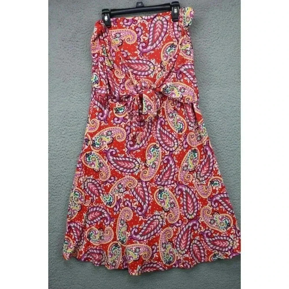 Boden Dual Multiway Dress-Paisley-Size 8-Very Soft